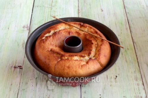 Кекс на кефире. Пышный кекс на кефире