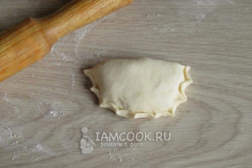 Пирожки из творожного теста с яблоками в духовке. Творожные пирожки с яблоками