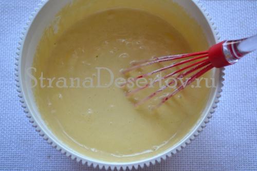 Пирог на кефире зебра. Пышный пирог зебра