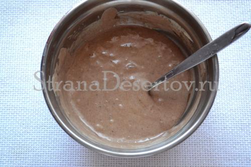 Пирог на кефире зебра. Пышный пирог зебра