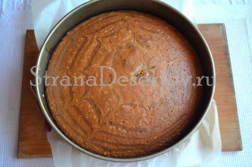 Пирог на кефире зебра. Пышный пирог зебра