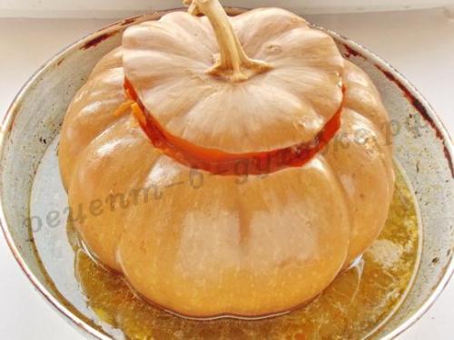 Жаркое в тыкве в духовке. Ингредиенты: