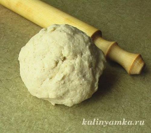 Сырное печенье с творогом