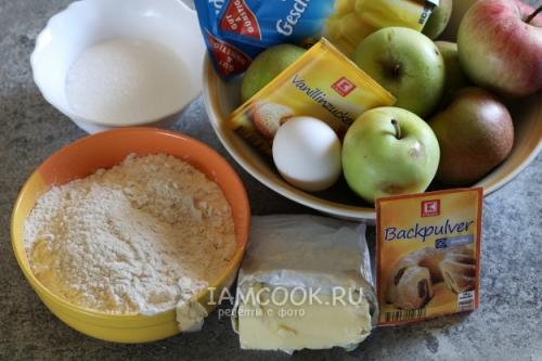 Яблочный торт