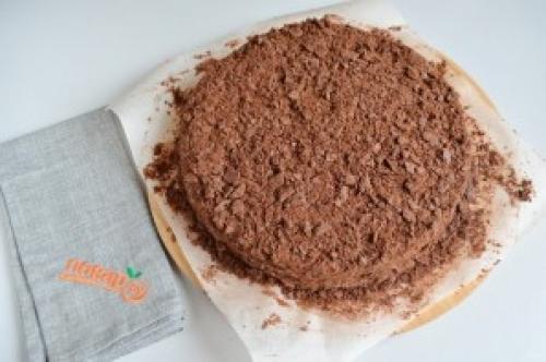 Шоколадный "Наполеон"