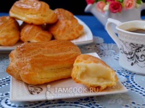 Лучший рецепт эклеров. Эклеры (классический рецепт)