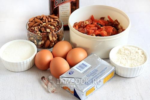 Английский рождественский кекс с сухофруктами и орехами. Кекс рождественский с сухофруктами и орехами