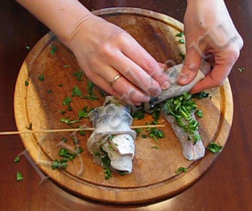 Картофельные улитки с РЫБОЙ. Описание