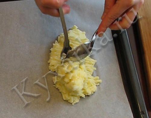 Картофельные улитки с РЫБОЙ. Описание