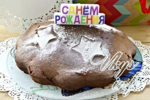 Шоколадный пирог на кефире