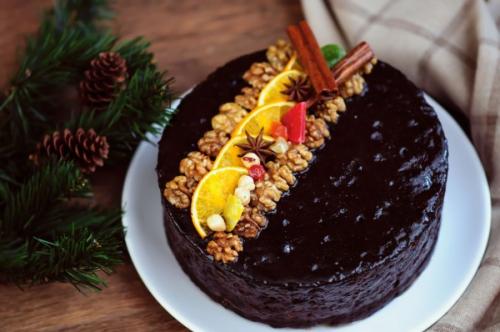 Английский рождественский кекс от Джейми Оливера. Английский рождественский фруктовый кекс