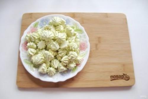 Новогоднее безе елочки. Торт "Новогодняя ёлочка из безе"