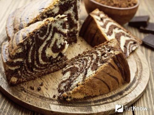 Пирог зебра: ТОП-4 рецепта