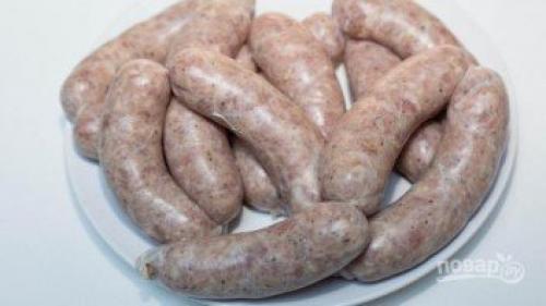 Колбаски для жарки в духовке рецепт. Колбаски для жарки в духовке