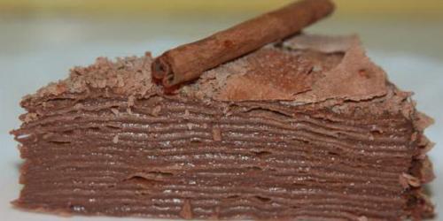 Шоколадный Наполеон с заварным кремом. Рецепт «Наполеона» с шоколадным кремом