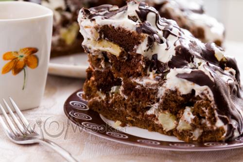 Торт Панчо. Торт «Панчо» с ананасами, пошаговый рецепт с фото