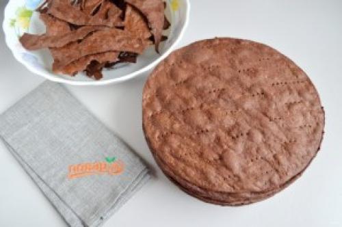 Шоколадный "Наполеон"