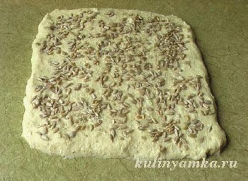 Сырное печенье с творогом