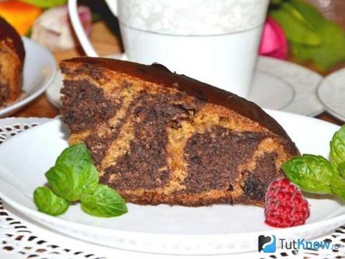 Пирог зебра: ТОП-4 рецепта