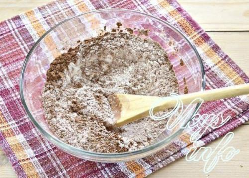 Шоколадный пирог на кефире