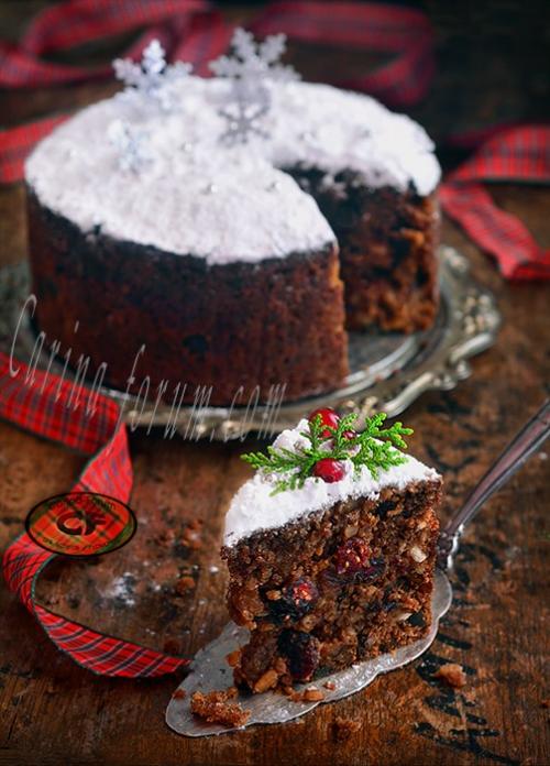 Старинный кекс из Англии. «Старинный» английский фруктовый кекс