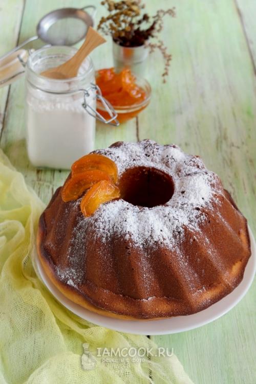 Кекс на кефире. Пышный кекс на кефире