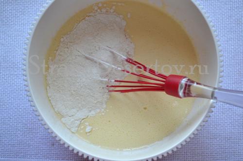 Пирог на кефире зебра. Пышный пирог зебра