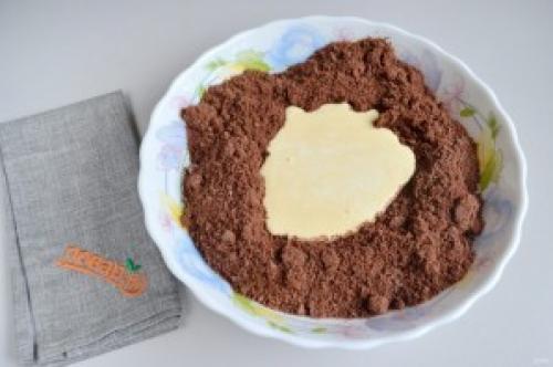 Шоколадный "Наполеон"