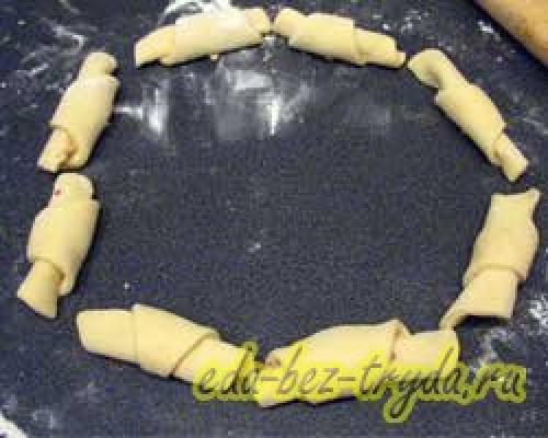 Экспресс-рогалики на кефире. Рогалики на кефире