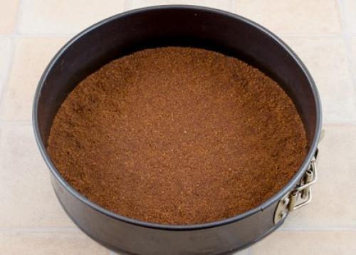 Чизкейк с муссом из черной смородины