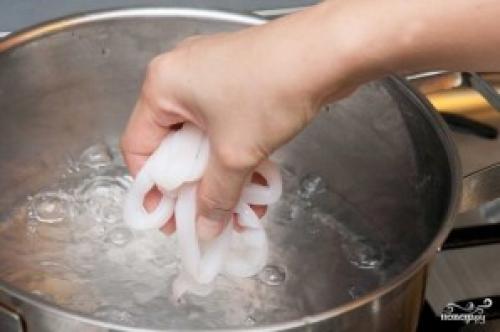 Кальмары рецепты диетические. Кальмары диетические