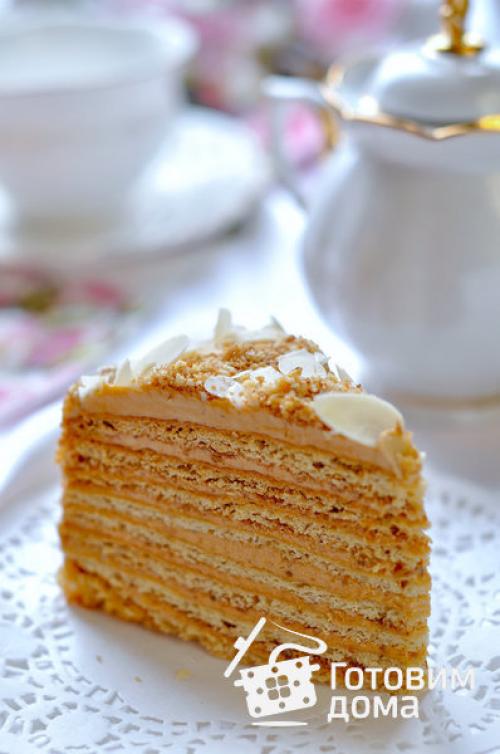 Торт медовый домашний. 