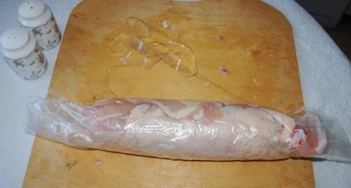 Домашний куриный рулет вместо колбасы.