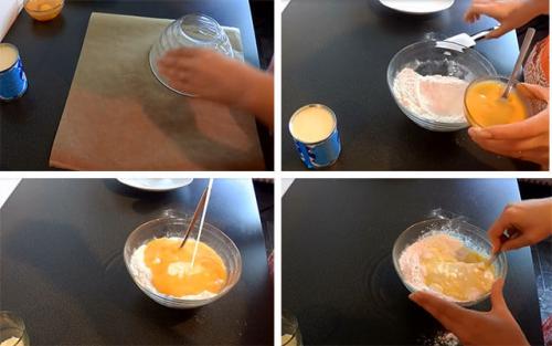 Молочная девушка торт со сметаной. Процесс приготовления коржей