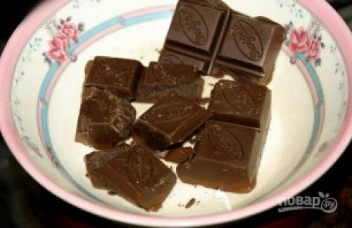 Шоколадный муссовый торт с зеркальной глазурью