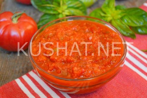 Аджика из перца и помидор. Аджика из помидоров и перца на зиму – рецепт