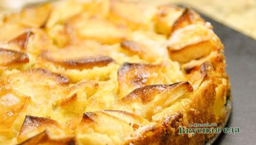 Пряный пирог с яблоками в мультиварке. Яблочный пирог в мультиварке