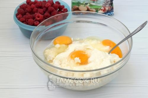 Чизкейк с малиной. Малиновый чизкейк