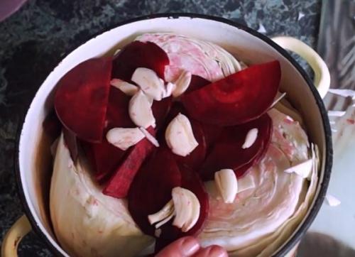 Капуста по-гурийски рецепт классический. С морковью