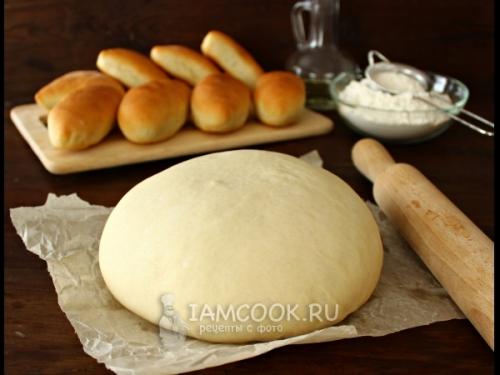 Тесто на пирожки быстрое. Быстрое дрожжевое тесто на воде на пирожки