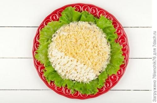 Салат Букет роз. Салат с блинами «Букет роз»