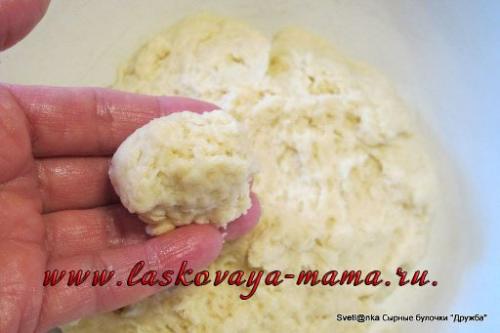 Булочки с плавленным сыром. Сырные булочки «Дружба»