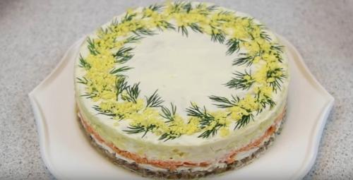 Салат мимоза . 5 простых и вкусных классических рецепта салата мимоза