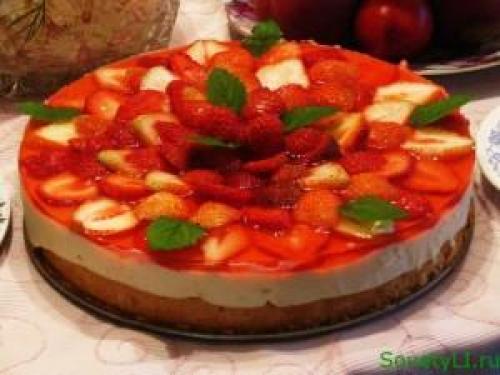 Торт с творожным суфле. Творожный торт-суфле «Фруктовая фантазия»
