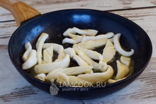 Паста с кальмарами. Спагетти с кальмарами в сливочном соусе
