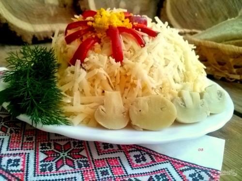 Сытый папа салат. Салат «Сытый папа»