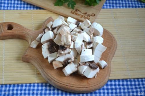 Замечательный САЛАТ с корейской морковью рецепт. Салат с корейской морковкой и грибами