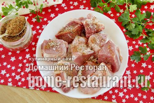 Шашлык в домашних условиях на сковороде. Шашлык на сковороде из свинины