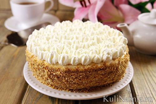 Бисквитный торт Молочная девочка. Рецепт 2: торт Молочная девочка в домашних условиях