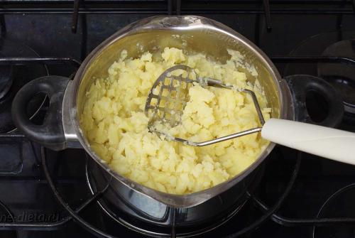 Картофельные котлеты с грибами